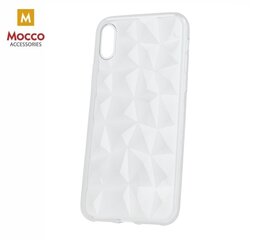 Mocco Trendy Diamonds Silicone Back Case for Apple iPhone XS Plus Transparent hind ja info | Telefoni kaaned, ümbrised | kaup24.ee