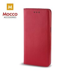 Mocco Smart Magnet Book Case For Apple iPhone XS / X Red hind ja info | Telefoni kaaned, ümbrised | kaup24.ee