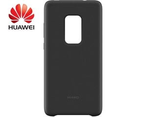Huawei Mate 20 Silikoonist autoümbris must hind ja info | Telefoni kaaned, ümbrised | kaup24.ee