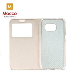 Mocco Smart Look Magnet Book Case With Window For Huawei Mate 20 Pro Gold hind ja info | Telefoni kaaned, ümbrised | kaup24.ee