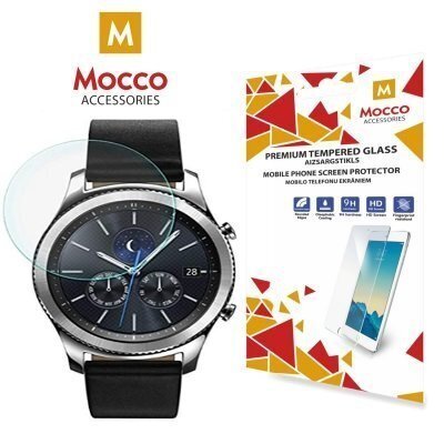 Mocco Tempered Glass Screen Protector Samsung Gear S3 classic hind ja info | Ekraani kaitsekiled | kaup24.ee