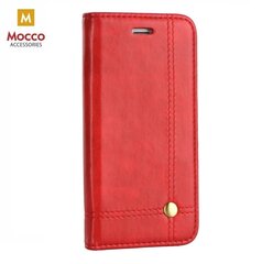 Mocco Smart Focus Book Case For Apple iPhone XS Plus Red hind ja info | Telefoni kaaned, ümbrised | kaup24.ee