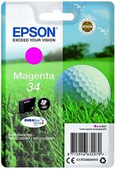 Epson 34, Magenta hind ja info | Tindiprinteri kassetid | kaup24.ee