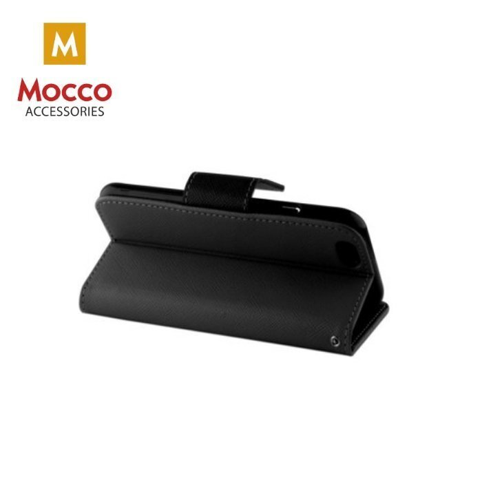 Mocco Fancy Book Case For Apple iPhone XS Max Black hind ja info | Telefoni kaaned, ümbrised | kaup24.ee