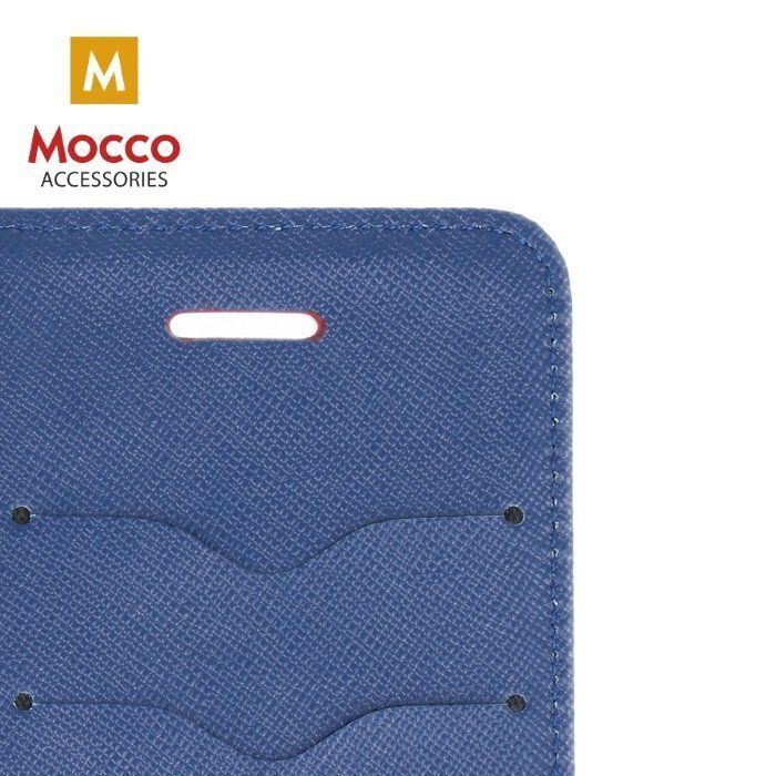 Mocco Fancy Book Case For Apple iPhone XS / X Sarkans - Blue цена и информация | Telefoni kaaned, ümbrised | kaup24.ee