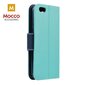 Mocco Fancy Book Case For Apple iPhone XS / X Mint / Blue hind ja info | Telefoni kaaned, ümbrised | kaup24.ee