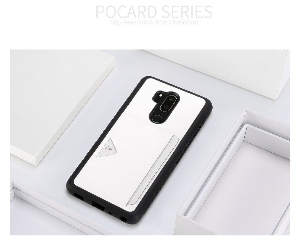 Dux Ducis Pocard Series Premium High Quality and Protect Silicone Case For Apple iPhone XR White цена и информация | Telefoni kaaned, ümbrised | kaup24.ee