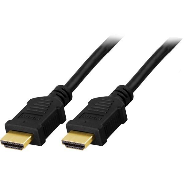 Kaabel DELTACO HDMI, 4K, UltraHD in 30Hz, 5m, must / HDMI-1050-K цена и информация | Kaablid ja juhtmed | kaup24.ee