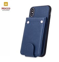 Mocco Smart Wallet Case Чехол Из Эко Кожи - Держатель Для Визиток Samsung J415 Galaxy J4 Plus (2018) Синий цена и информация | Чехлы для телефонов | kaup24.ee