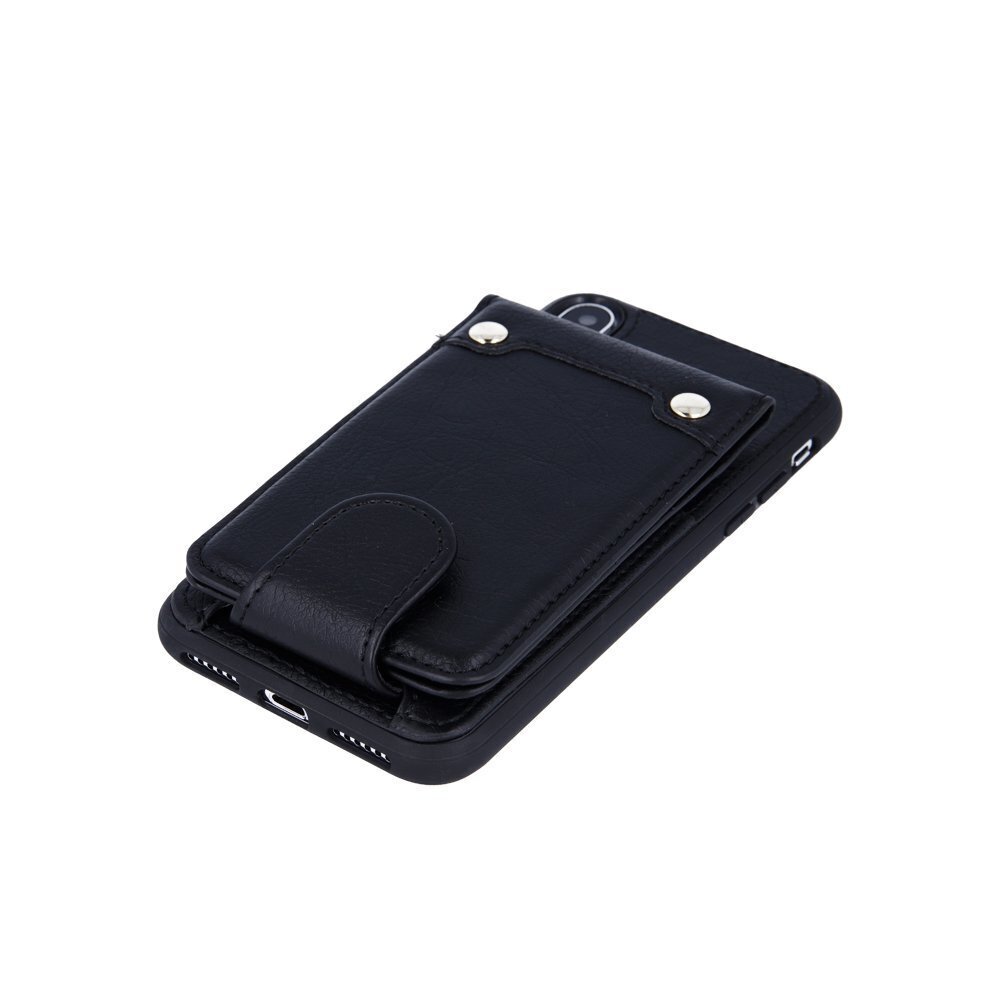 Telefoniümbris Mocco Smart Wallet Eco Leather Case - Card Holder For Samsung J610 Galaxy J6 Plus (2018) Black hind ja info | Telefoni kaaned, ümbrised | kaup24.ee