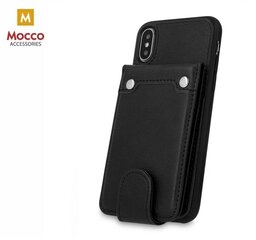 Telefoniümbris Mocco Smart Wallet Eco Leather Case - Card Holder For Samsung J610 Galaxy J6 Plus (2018) Black цена и информация | Чехлы для телефонов | kaup24.ee