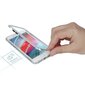 Mocco Double Side Aluminum Case 360 With Tempered Glass For Apple iPhone 6 / 6S Transparent - Silver цена и информация | Telefoni kaaned, ümbrised | kaup24.ee