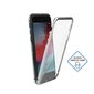 Mocco Double Side Aluminum Case 360 With Tempered Glass For Apple iPhone X / XS Transparent - Silver цена и информация | Telefoni kaaned, ümbrised | kaup24.ee