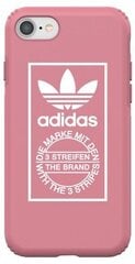 Adidas Snap Case Пластмассовый чехол для Apple iPhone 7 / 8 Розовый (EU Blister) цена и информация | Чехлы для телефонов | kaup24.ee