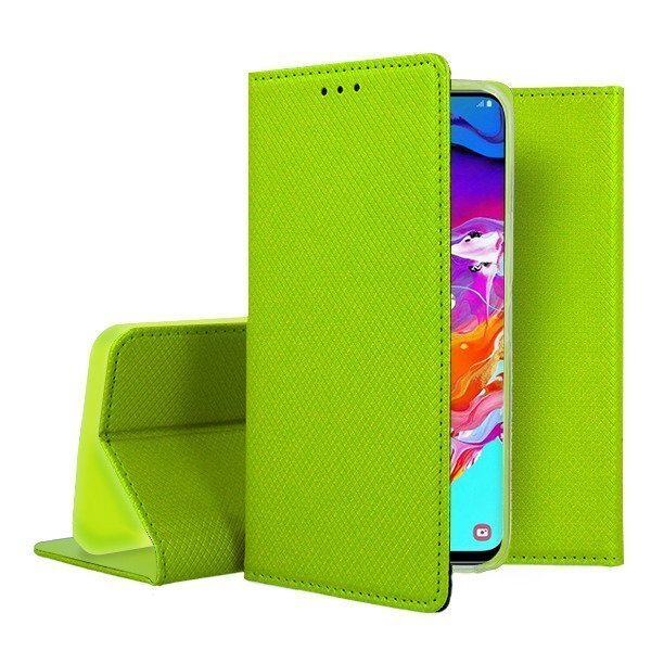 Mocco Smart Magnet Book Case For Samsung A805 Galaxy A80 Green hind ja info | Telefoni kaaned, ümbrised | kaup24.ee