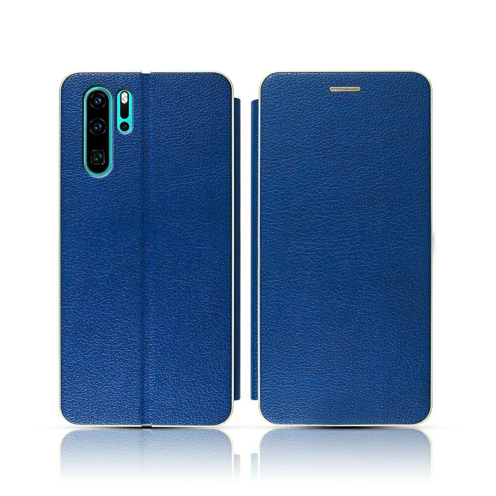 Mocco Frame Book Case For Xiaomi Mi 8 Lite / Mi 8X Blue hind ja info | Telefoni kaaned, ümbrised | kaup24.ee