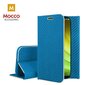 Mocco Carbon Leather Book Case For Apple iPhone X / XS Blue hind ja info | Telefoni kaaned, ümbrised | kaup24.ee