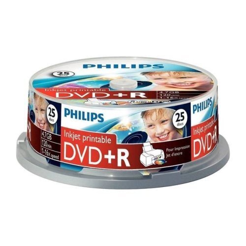 Philips DVD+R 4.7GB CAKE BOX 25 цена и информация | Vinüülplaadid, CD, DVD | kaup24.ee