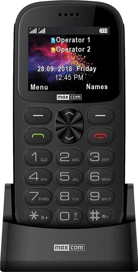 Maxcom Comfort MM471, Dual SIM, Grey цена и информация | Telefonid | kaup24.ee