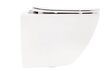 WC-pott REA Carlo Rimless mini Flat Slim aeglaselt sulguva kaanega hind ja info | WС-potid | kaup24.ee