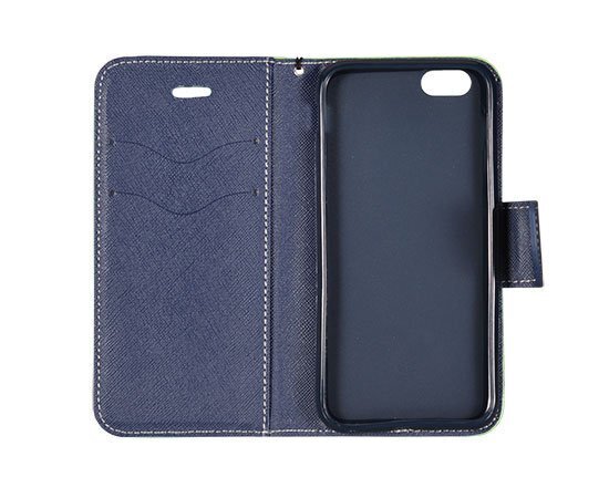 Mocco Fancy Book Case For LG K350 K8 Sarkans - Blue hind ja info | Telefoni kaaned, ümbrised | kaup24.ee