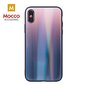 Mocco Aurora Glass Silicone Back Case for Apple iPhone XS Max Brown - Black hind ja info | Telefoni kaaned, ümbrised | kaup24.ee