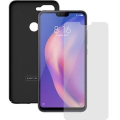 Xiaomi Mi 8 Lite Cover + Screen Glass Transparent hind ja info | Telefoni kaaned, ümbrised | kaup24.ee