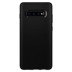 Telefoniümbris Spigen Liquid Air sobib Samsung Galaxy S10+, must hind ja info | Telefoni kaaned, ümbrised | kaup24.ee