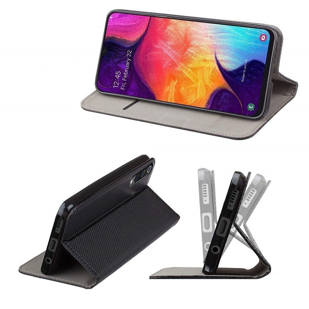 Telefoniümbris Fusion Magnet Book Case Samsung Galaxy A72 5G, must цена и информация | Telefoni kaaned, ümbrised | kaup24.ee