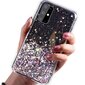 Silikoonist telefoniümbris Fusion Glue Glitter Back Case Apple iPhone 12 Pro Max, must цена и информация | Telefoni kaaned, ümbrised | kaup24.ee
