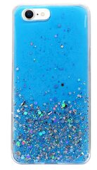 Silikoonist telefoniümbris Fusion Glue Glitter Back Case Apple iPhone 12 Pro Max, sinine hind ja info | Telefoni kaaned, ümbrised | kaup24.ee
