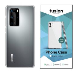 Silikoonist telefoniümbris Fusion Ultra Clear Series 2 mm Huawei P40 Pro, läbipaistev (EU Blister) цена и информация | Чехлы для телефонов | kaup24.ee