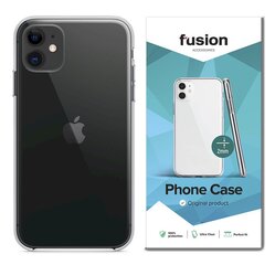 Silikoonist telefoniümbris Fusion Ultra Clear Series 2 mm Xiaomi Redmi Note 9, läbipaistev (EU Blister) цена и информация | Чехлы для телефонов | kaup24.ee