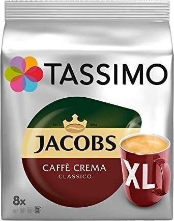 Kohvikapslid Bosch Tassimo Caffe Crema Clasic XL hind ja info | Kohv, kakao | kaup24.ee