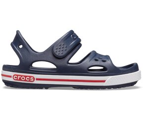 Детские сандалии Crocs Crocband, тёмно-синие /белые цена и информация | Детские сандали | kaup24.ee