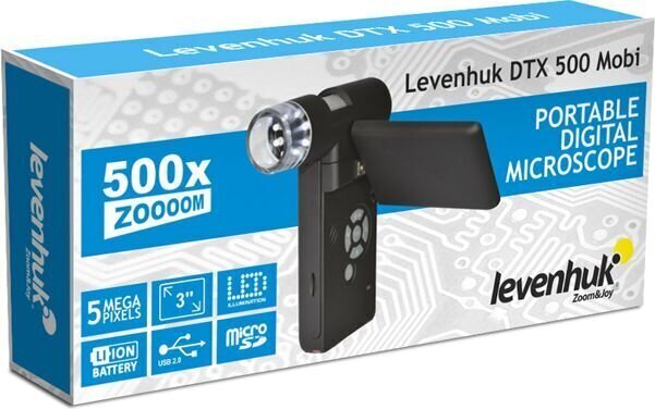 Levenhuk DTX 500 Mobi hind ja info | Mikroskoobid ja teleskoobid | kaup24.ee