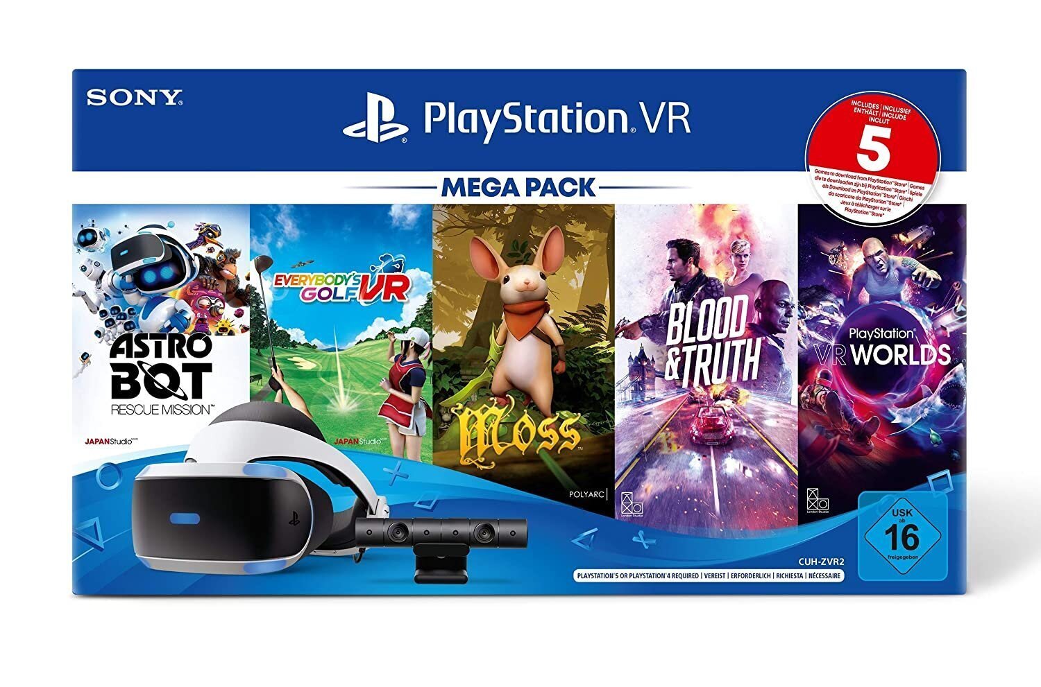 VR peakomplekt Sony PlayStation VR Version 2 Mega pack hind ja info | Nutiseadmed ja aksessuaarid | kaup24.ee