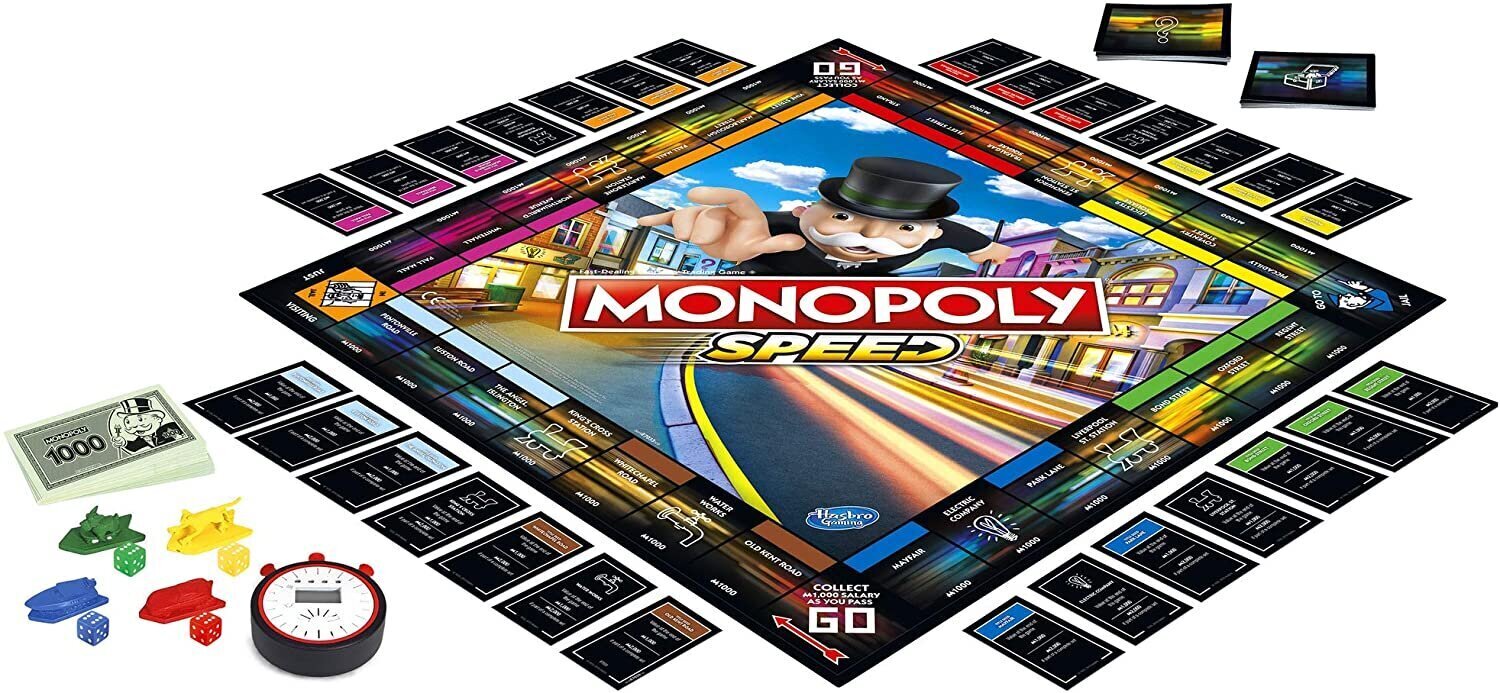 Lauamängud Monopoly Speed цена и информация | Lauamängud ja mõistatused | kaup24.ee