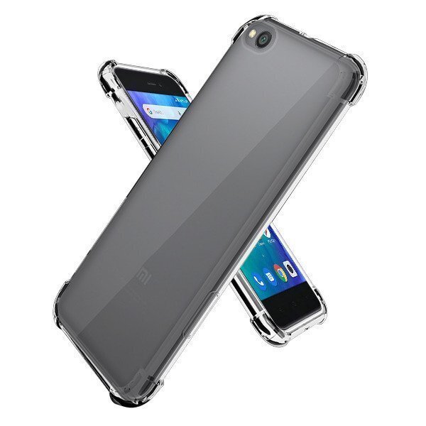 Mocco Anti Shock Case 0.5 mm Silicone Case for Xiaomi Redmi Go Transparent hind ja info | Telefoni kaaned, ümbrised | kaup24.ee