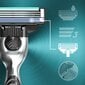 Komplekt Gillette Mach3: raseerija + raseerimispead 12 tk цена и информация | Raseerimisvahendid | kaup24.ee