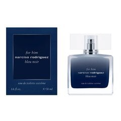 Tualettvesi meestele Narciso Rodriguez For Him Bleu Noir extreme EDT 50 ml цена и информация | Мужские духи | kaup24.ee