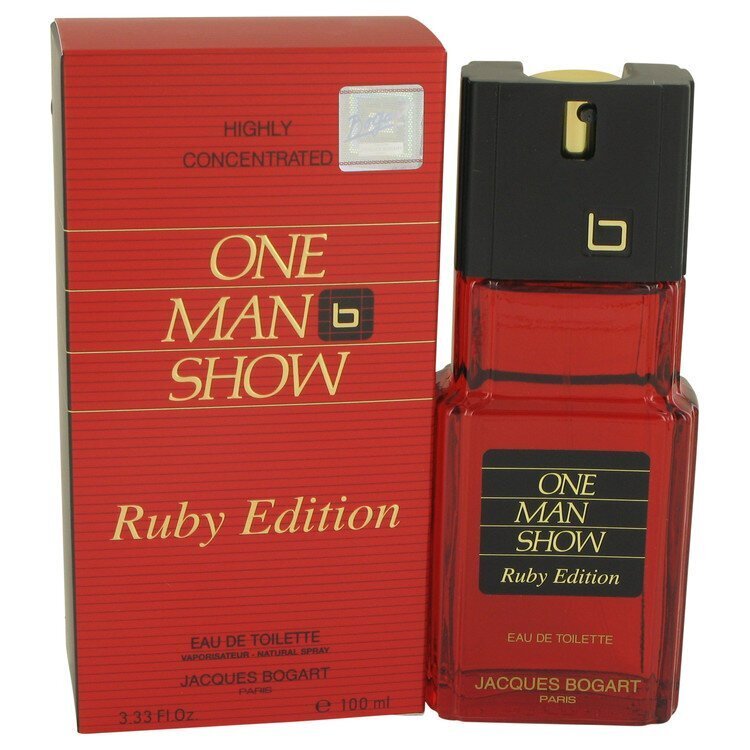 Parfüümvesi Jacques Bogart One Man Show Ruby Edition EDT meestele 100ml hind ja info | Meeste parfüümid | kaup24.ee