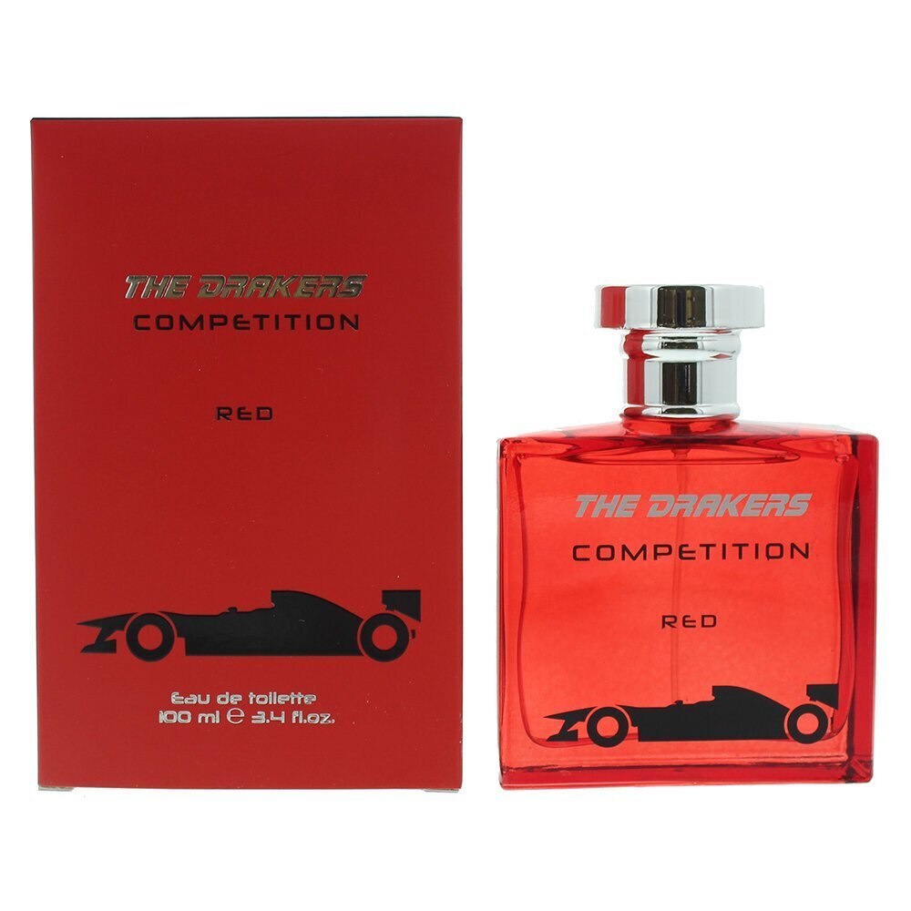 Parfüümvesi Ferrari The Drakers Competition Red EDT meestele 100 ml цена и информация | Meeste parfüümid | kaup24.ee