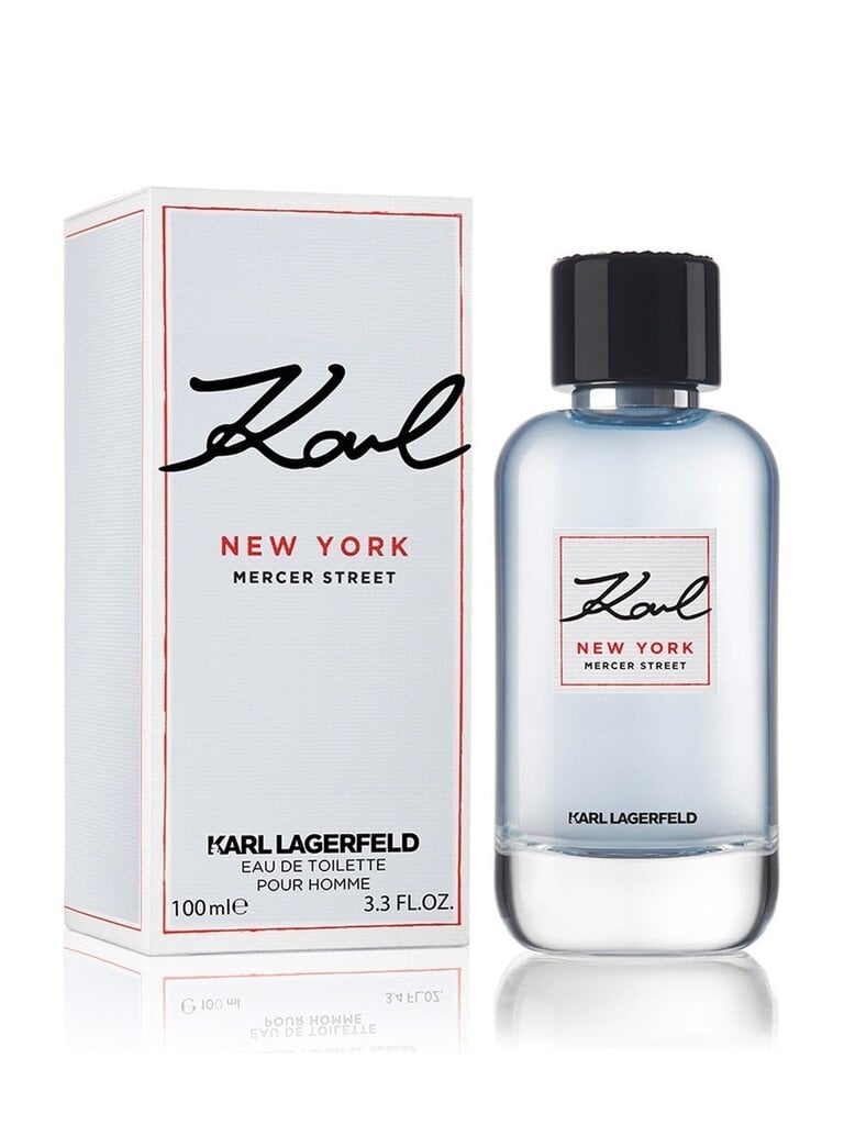 Parfüümvesi Karl Lagerfeld Karl New York Mercer Street EDT meestele 100 ml цена и информация | Meeste parfüümid | kaup24.ee