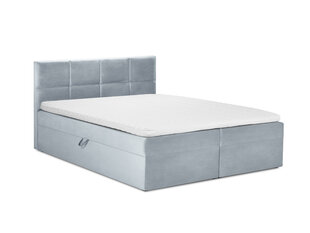 Кровать Mazzini Beds Mimicry 200x200 см, светло-синяя цена и информация | Кровати | kaup24.ee