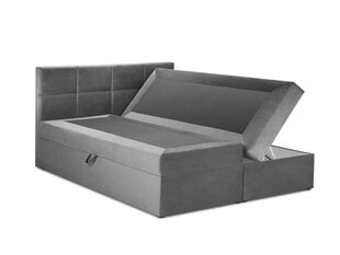 Кровать Mazzini Beds Mimicry 200x200 см, серая цена и информация | Кровати | kaup24.ee