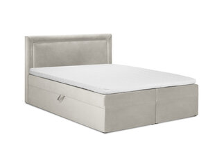 Кровать Mazzini Beds Yucca 200x200 см, бежевая цена и информация | Кровати | kaup24.ee