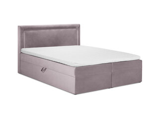 Кровать Mazzini Beds Yucca 200x200 см, розовая цена и информация | Кровати | kaup24.ee