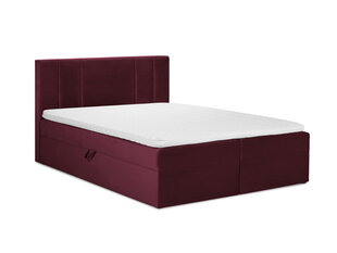 Voodi Mazzini Beds Afra 200x200 cm, punane hind ja info | Voodid | kaup24.ee