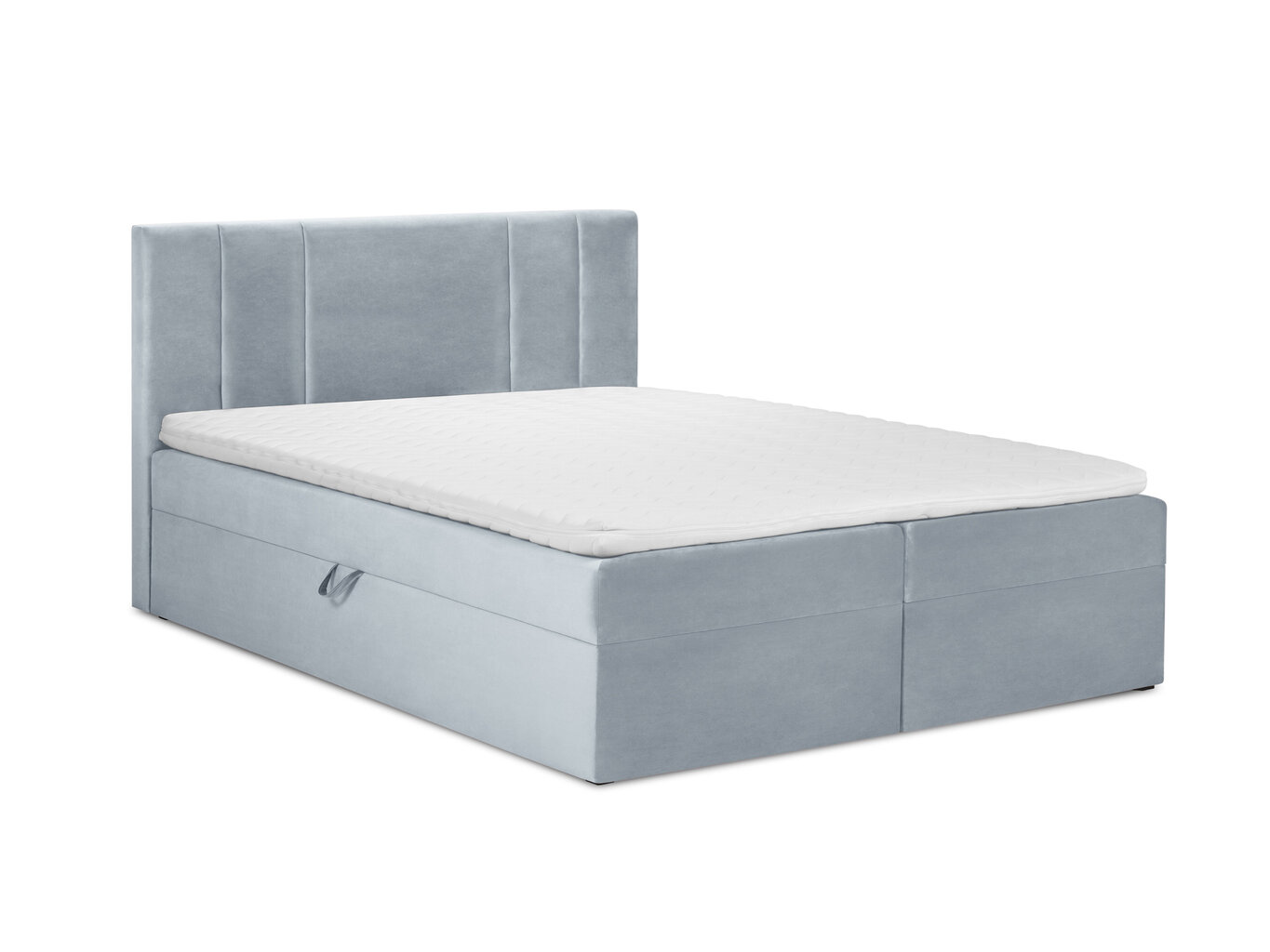 Voodi Mazzini Beds Afra 200x200 cm, helesinine hind ja info | Voodid | kaup24.ee